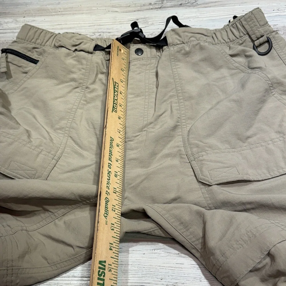 VTG The North Face Convertible Belt Pants Zip Off Leg Cargo Hiking Pants Mens XL